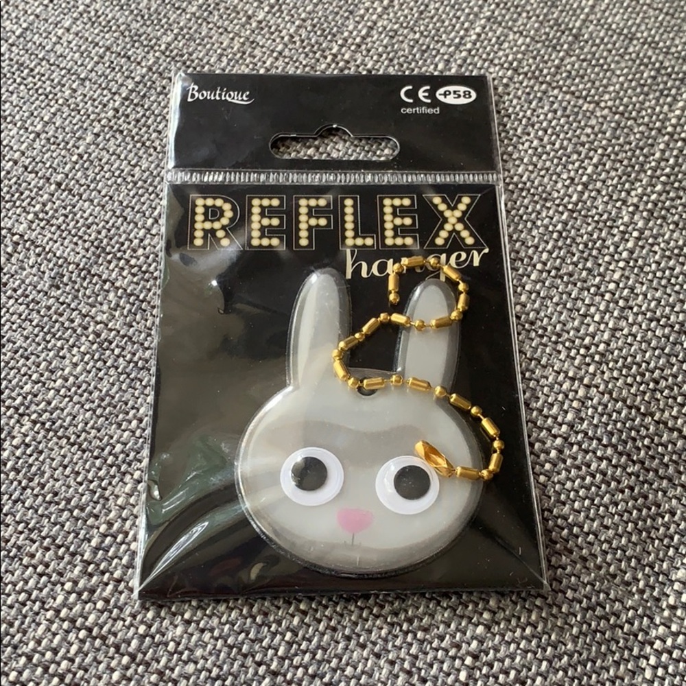 Cute reflective tag for runners, walkers, kids!